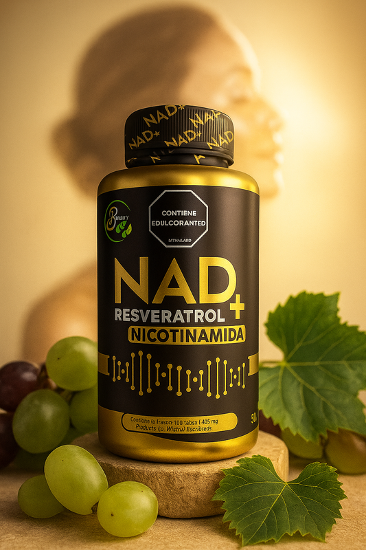 NAD+ RESVERATROL CON NICOTINAMIDA X100 UND
